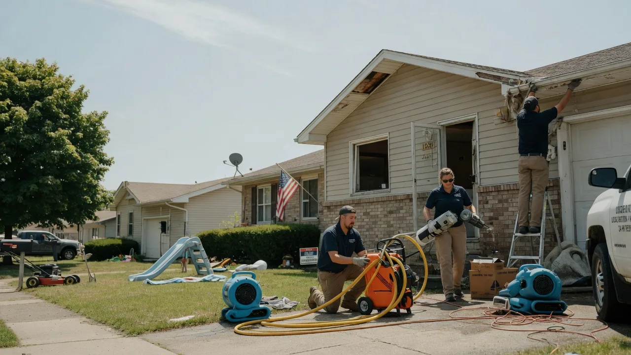 Water Damage Restoration in Vincennes, IN near me